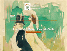 Tablet Screenshot of evaristovalle.com